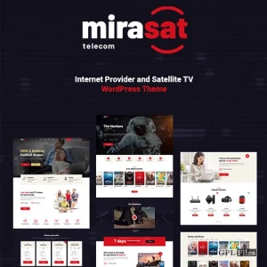 Mirasat - Internet Provider and Satellite TV WordPress Theme 1.1.0