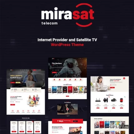 Mirasat - Internet Provider and Satellite TV WordPress Theme 1.1.0