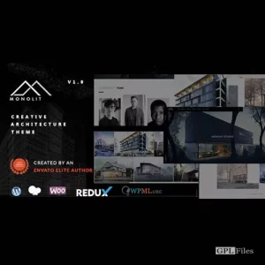 Monolit | Responsive Architecture WordPress Theme 2.0.5