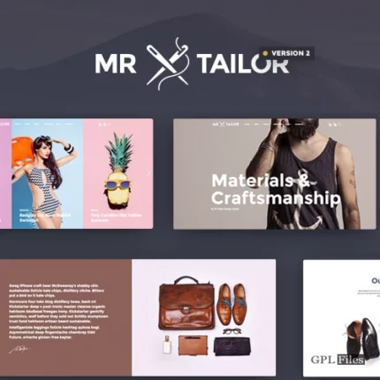 Mr. Tailor - Responsive WooCommerce Theme 3.0.9