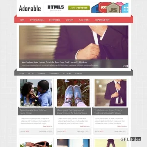 MyThemeShop Adorable WordPress Theme 1.1.1