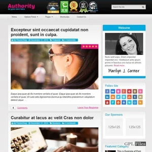 MyThemeShop Authority WordPress Theme 1.2.11