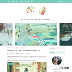 MyThemeShop Feminine WordPress Theme 2.2.6