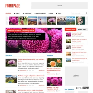 MyThemeShop Frontpage WordPress Theme 1.2.4