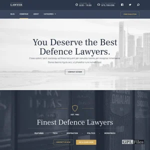 MyThemeShop Lawyer WordPress Theme 1.1.0