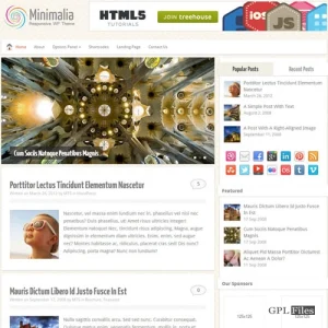 MyThemeShop Minimalia WordPress Theme 1.3.1