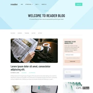 MyThemeShop Reader WordPress Theme 1.1.2