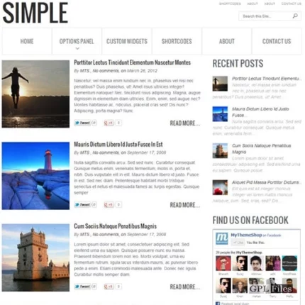 MyThemeShop Simple WordPress Theme 1.2.1