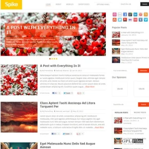 MyThemeShop Spike WordPress Theme 2.2.2