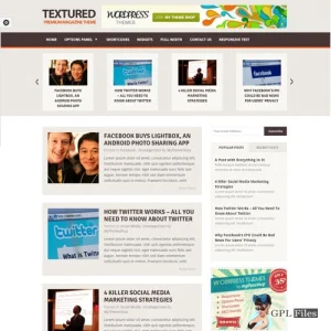 MyThemeShop Textured WordPress Theme 1.1.1