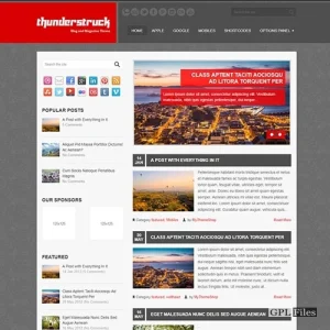 MyThemeShop Thunderstruck WordPress Theme 1.1.2