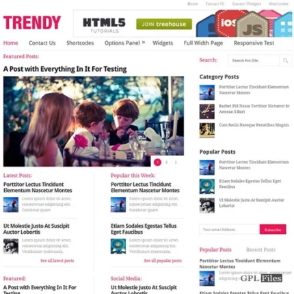 MyThemeShop Trendy WordPress Theme 1.2.1