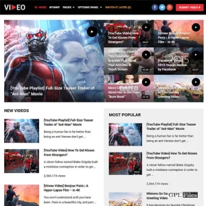 MyThemeShop Video WordPress Theme 2.2.12