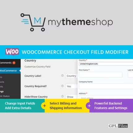 MyThemeShop WooCommerce Checkout Field Modifier 1.0.2