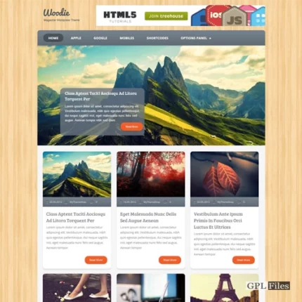 MyThemeShop Woodie WordPress Theme 1.1.2