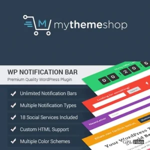 MyThemeShop WP Notification Bar Pro 1.2.1