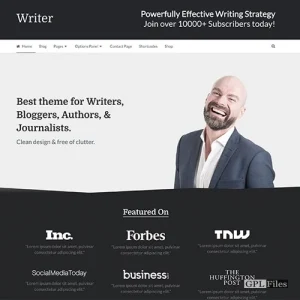 MyThemeShop Writer WordPress Theme 1.2.12