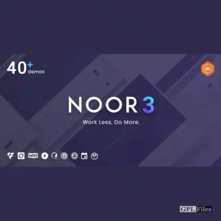 Noor Multi-Purpose Theme & Fully Customizable Creative AMP Theme 5.9.1