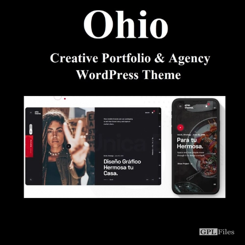 Ohio - Creative Portfolio & Agency WordPress Theme 3.1.0