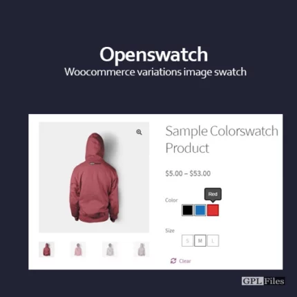 OpenSwatch - Woocommerce Variations Image Swatch 6.1.1