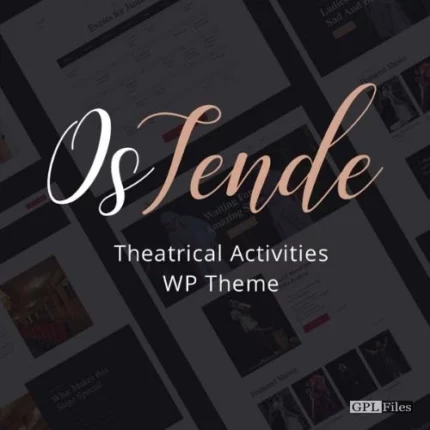 OsTende - Theater WordPress Theme 1.2.0