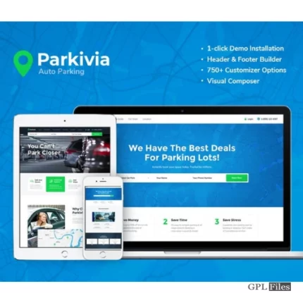 Parkivia | Auto Parking & Car Maintenance WP 1.1.5