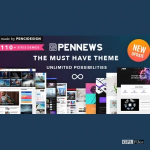 PenNews - News/ Magazine/ Business/ Portfolio/Reviews Landing AMP WordPress Theme 6.6.3
