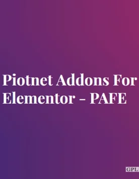 Piotnet Addons For Elementor Pro 6.5.22