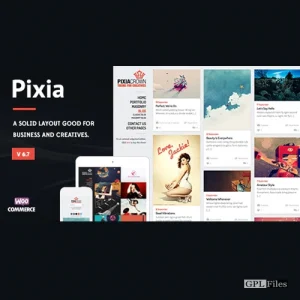 Pixia - Showcase WordPress Theme 7.1