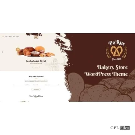 Porus - Bakery Store WordPress Theme 1.0.5