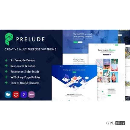 Prelude - Creative Multipurpose WordPress Theme 1.14