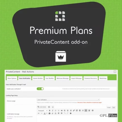PrivateContent | Premium Plans Add-on 1.261