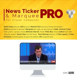 Pro News Ticker & Marquee for Visual Composer 1.3.2