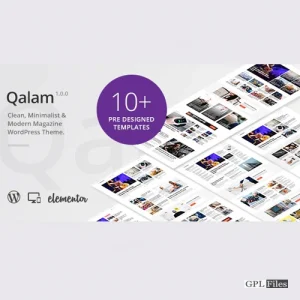 Qalam - NewsPaper and Magazine WordPress Theme 1.6.0
