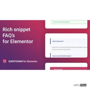 Questionar - FAQ Accordions for Elementor 1.1.5