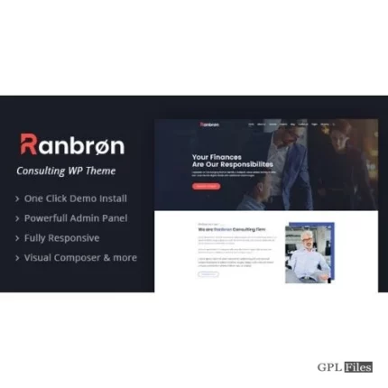Ranbron - Business and Consulting WordPress Theme 2.8