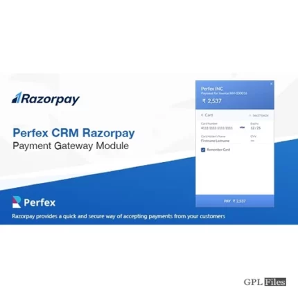 Razorpay Payment Gateway for Perfex CRM 2.3.0