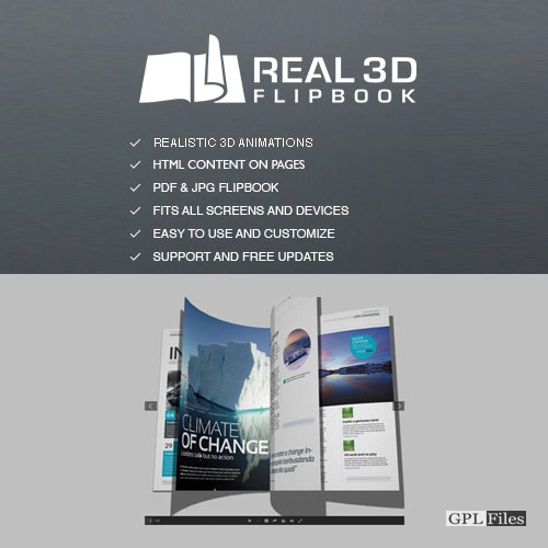 Real3D FlipBook WordPress Plugin 3.35.2