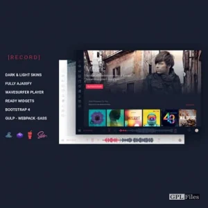 Rekord - Ajaxify Music - Events - Podcasts Multipurpose WordPress Theme 1.5.2