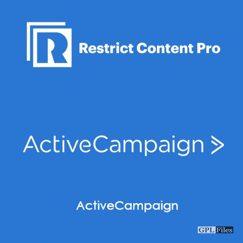 Restrict Content Pro ActiveCampaign 1.1.1