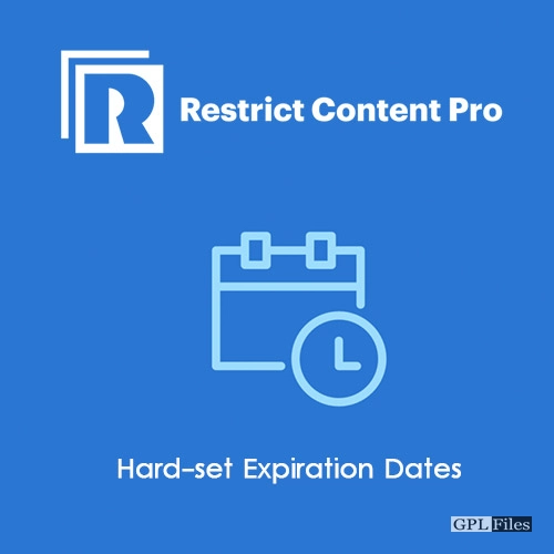 Restrict Content Pro Hard Expiration Dates 1.1.4