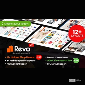 Revo - Multipurpose WooCommerce WordPress Theme 4.0.14