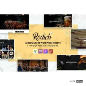 Rodich - A Restaurant WordPress Theme 2.1