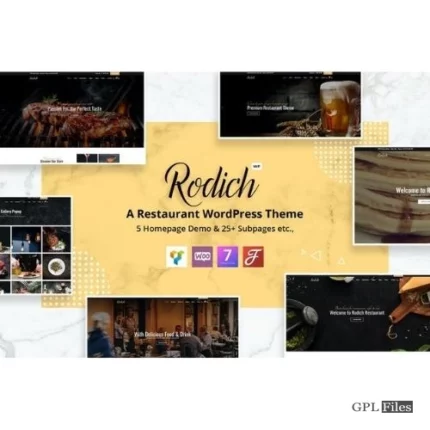 Rodich - A Restaurant WordPress Theme 2.1