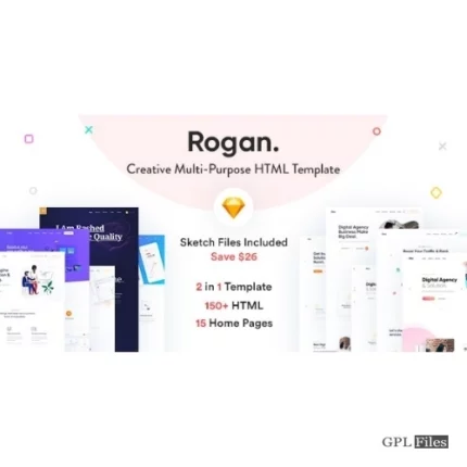 Rogan - Creative Multipurpose HTML & RTL template 26-Jun-21