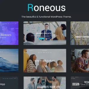 Roneous - Creative Multi-Purpose WordPress Theme 1.9.2