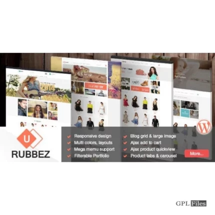 Rubbez- WooCommerce & Corporate WordPress Theme 1.8.5