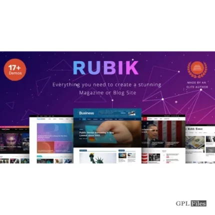 Rubik - A Perfect Theme for Blog Magazine Website 1.9.3