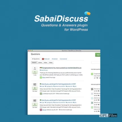 Sabai Discuss Plugin for WordPress 1.4.12