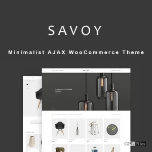 Savoy - Minimalist AJAX WooCommerce Theme 2.7.1